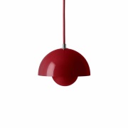 &Tradition - Flowerpot VP10 hanglamp, Ø 16 cm, vermiljoenrood