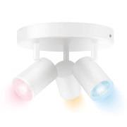 WiZ - Imageo 3 Plafondlamp Round RGB White