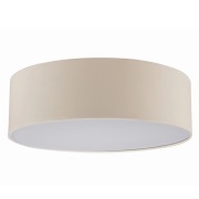 Lindby - Sebatin plafondlamp Ø40 crème/nikkel