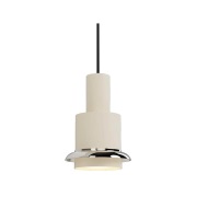 DCW - Chaumont Hanglamp Ø19xH28 White/Nickel