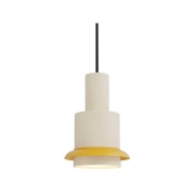 DCW - Chaumont Hanglamp Ø19xH28 White/Yellow