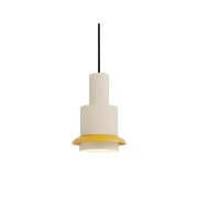 DCW - Chaumont Hanglamp Ø15xH22 White/Yellow