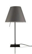 Luceplan - Costanzina Tafellamp Zwart/Concrete Gray