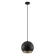 Lucande - Sivaniel Hanglamp Ø25 Black/Gold