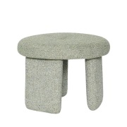 Hübsch - Rocco Poef Lichtgroen