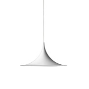 GUBI - Semi hanglamp Ø47 mat wit
