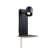 Paulmann - Malena LED Wandlamp USB C Matt Zwart