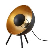 Lindby - Muriel Tafellamp H38 Black/Gold