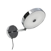 Dyberg Larsen - Starlight LED wandlamp, chroom Ø 14 cm dimbaar