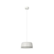 NOLA - Peaks LED hanglamp, wit, Ø 35 cm, dimbaar, aluminium