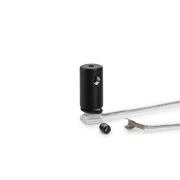 KLUS LIN-ZM - bevestigingspunt met voedingskabel - zwart