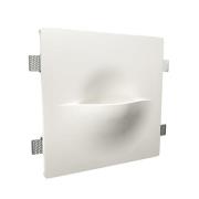 VK Lighting Gypsum - inbouw wandverlichting - 40 x 8 x 40 cm - wit
