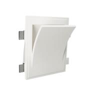 VK Lighting Gypsum - inbouw wandverlichting - 25 x 18,4 x 33 cm - wit