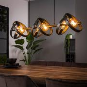 Vico Hover - hanglamp - 42 x 120 x 150 cm - houtskool