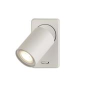 Projectlight Phoebe - opbouw wand spot met schakelaar - 12 x 7 x 11 cm...