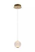 Lucide Cintra - hanglamp - Ø 14 cm x 150 cm - 5,7W LED incl. - transpa...