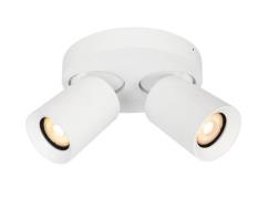 Artdelight Megano Round - opbouwspot - Ø 17 x 11,3 cm - wit