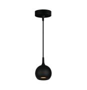 Artdelight Bolero - hanglamp - Ø 9 x 150 cm - zwart