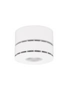 Nova Luce Lot - opbouwspot - Ø 10 x 7 cm - 15W LED incl. - wit