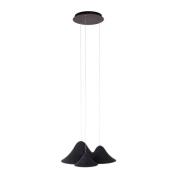 Maxlight Bellmond - hanglamp - Ø 60 x 200 cm - 21W LED incl. - zwart e...