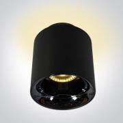 ONE Light Backlight Cylinder - plafondlamp - Ø 11,5 x 13 cm - 26W + 2W...