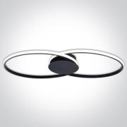 ONE Light Decorative - plafondverlichting - 71 x 6 cm - 40W dimbare LE...