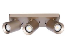 Artdelight Megano - opbouwspot 3L - 30 x 10 x 11,5 cm - champagne