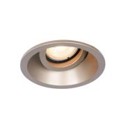 Artdelight Roura - inbouwspot - Ø 90 mm, Ø 82 mm inbouwmaat - champagn...