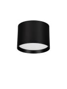 Nova Luce Ziaza - plafondlamp - Ø 12 x 8,6 cm - 17W LED incl. - zandzw...