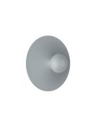 Nova Luce Edem - wandlamp - Ø 25 x 11 cm - 9W LED incl. - blauwgrijs