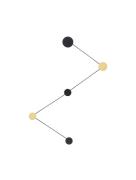 Nova Luce Ark - wandlamp - 150 x 63 x 9,5 cm - 34W LED incl. - zandzwa...