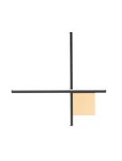 Nova Luce Cross - wandlamp - 50 x 50 x 4 cm - 15W dimbare LED incl. - ...