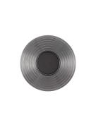 Nova Luce Nous - wandlamp - Ø 30 x 30 cm - 8W LED incl. - zwart nikkel