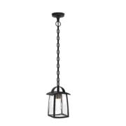 Lutec Kelsey - buiten hanglamp - 14,3 x 17 x 90,6 cm - IP44 - transpar...