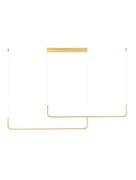 Nova Luce Strita - hanglamp -  150 x 120 cm - 40W dimbare LED incl. - ...