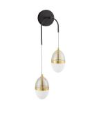Nova Luce Egna - wandlamp - 27 x 76 x 14,5 cm - 24W LED incl. - opaal,...