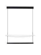 Nova Luce Diona - hanglamp - Ø 80 x 160 cm - 55W dimbare LED incl. - z...