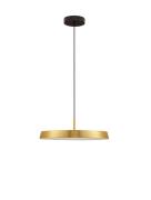 Nova Luce Vetro - hanglamp - Ø 50 x 130 cm - 37W LED incl. - satijn go...