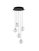 Nova Luce Ifos - hanglamp - Ø 30 x 150 cm - 25W dimbare LED incl. - za...