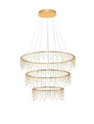 Nova Luce Stellar - hanglamp - Ø 80 x 200 cm - 72W dimbare LED incl. -...