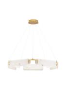 Nova Luce Aider - hanglamp - Ø 93 x 130 cm - 45W dimbare LED incl. - m...