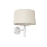 Faro Windsor - wandverlichting - Ø 29 x 39,2 x 26,5 cm - mat wit en li...