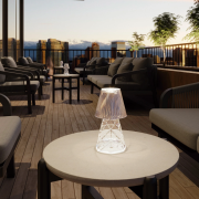 New Garden Lola 20 Lux - oplaadbare tafellamp via USB-kabel - 1,5W LED...