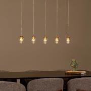 Lucide Berliane - hanglamp - 93 x 11 x 164,5 cm - 5 x 4W dimbare LED i...