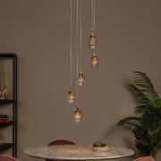 Lucide Berliane - hanglamp - Ø 34 x 164,5 cm - 5 x 4W dimbare LED incl...