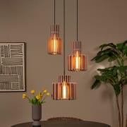 Lucide Rollo - hangamp - Ø 50 x 150 cm - taupe