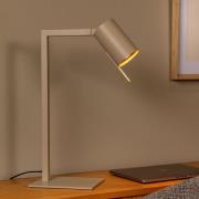 Lucide Lesley - bureaulamp - 34 x 20 x 130 cm - taupe