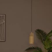 Lucide Ninja - hanglamp - 15,5 x 11,5 x 120 cm - geel