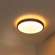 Lucide Dasher - plafondlamp - Ø 41 x 10,6 cm - 24W LED incl. - IP44 - ...