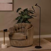 Lucide Stirling - oplaadbare vloerlamp - 28 x 20 x 137,5 cm - 3 stap d...
